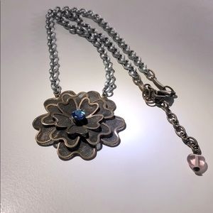 Sabika Vintage Romantic Flower Choker SV642